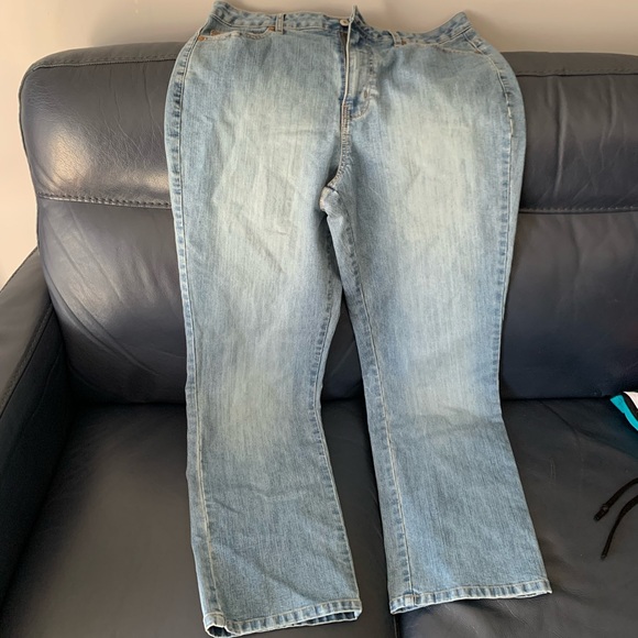 la blues stretch jeans